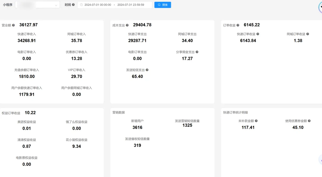 快递CPS项目实战分享，4个月时间，从零开始